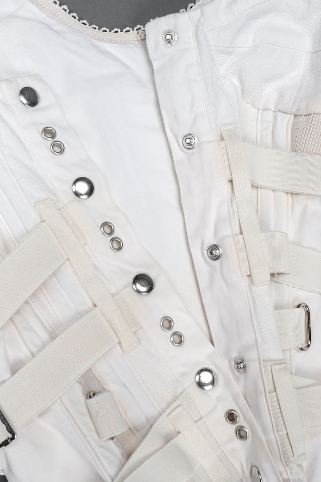 Recess Los Angeles Vintage Dolce & Gabbana 90s Bondage Corset Dress