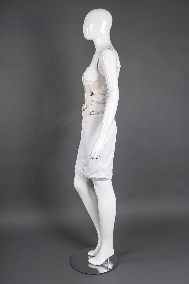 Recess Los Angeles Vintage Dolce & Gabbana 90s Bondage Corset Dress