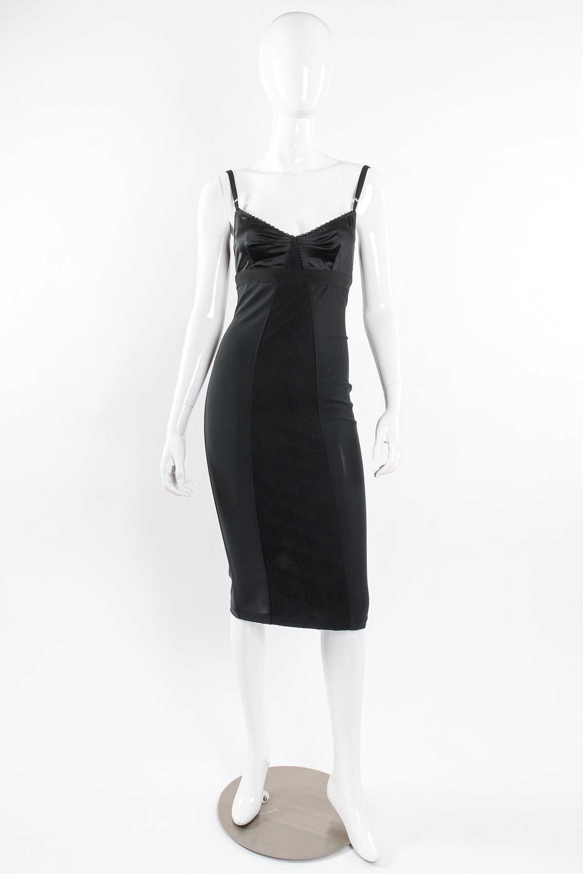 Vintage Dolce & Gabbana Bustier Lace Midi Slip Dress Recess Vintage Dolce & Gabbana Bustier Lace Midi Slip Dress Recess