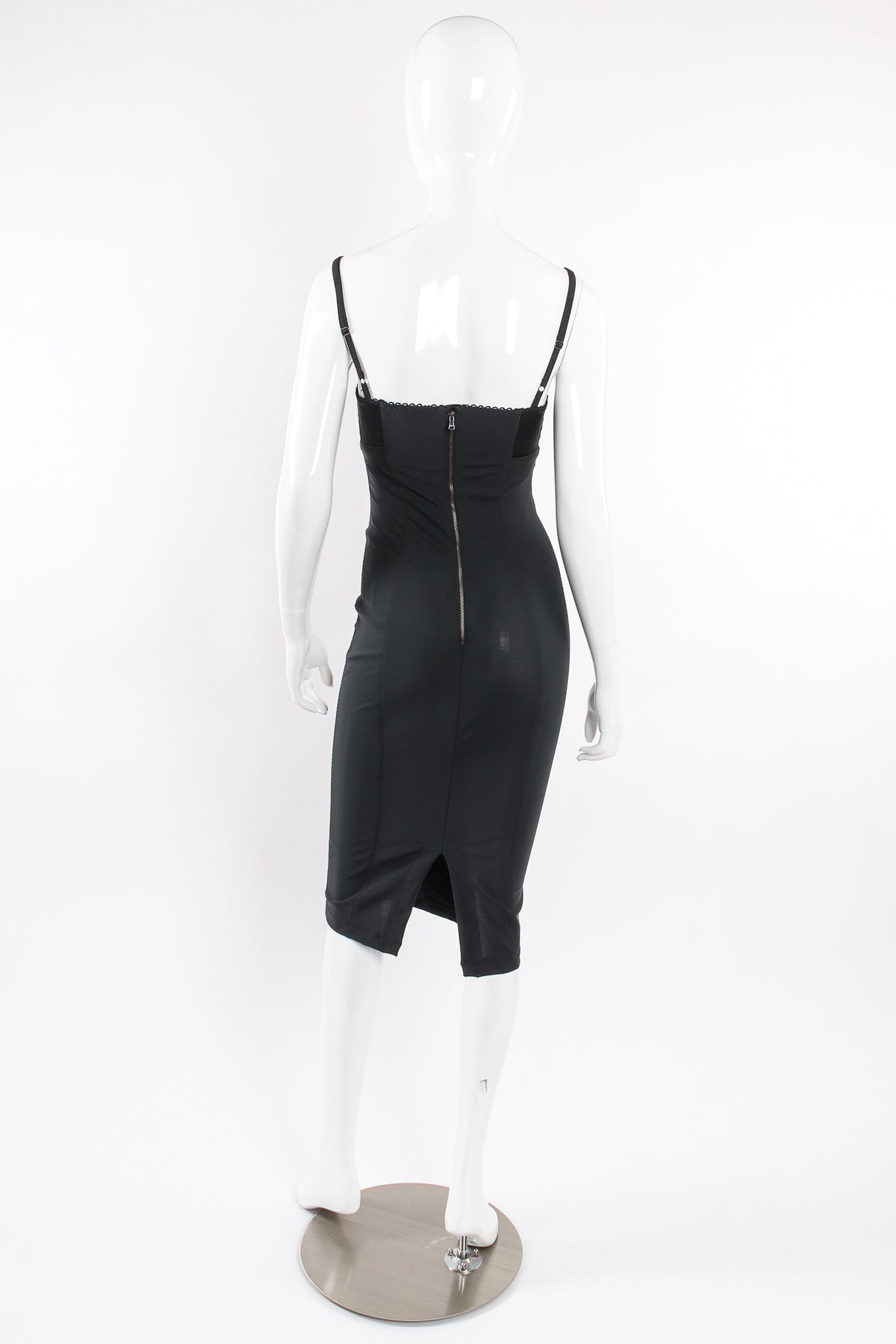 dolce & gabbana bustier midi dress Vintage Dolce & Gabbana Bustier Lace Midi Slip Dress – Recess