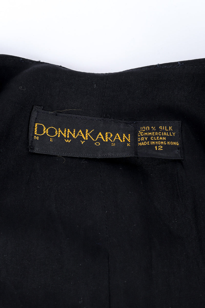 Vintage Donna Karan Silk Embroidered Floral Jacket and Skirt Set – Recess