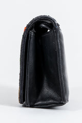 Vintage Bradley Adam & Eve Beaded Bag Side 2 on Grey at Recess Los Angeles