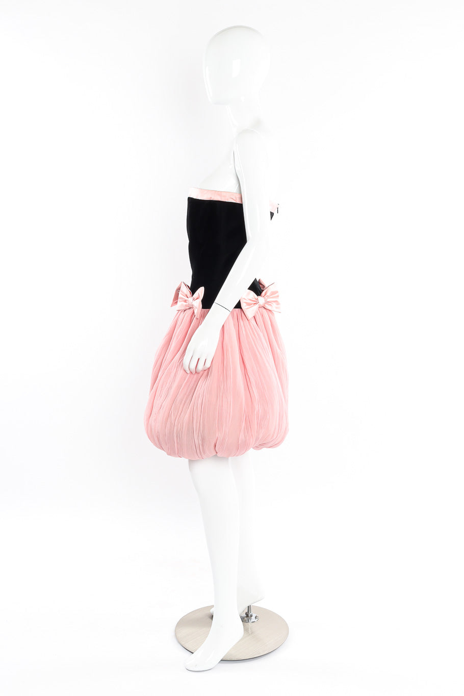 Bubble dress by Margaretha Ley for Escada mannequin side @recessla