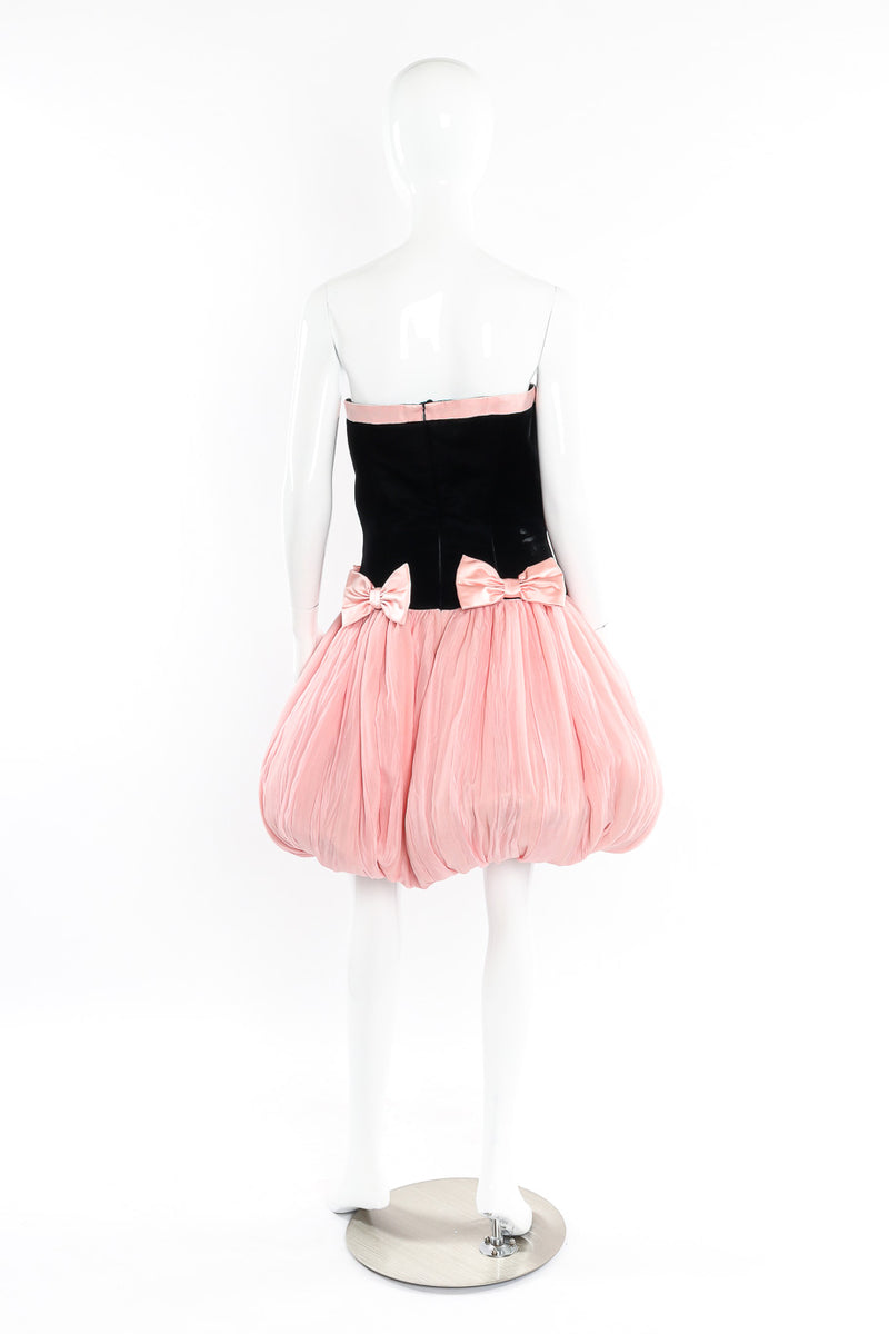 Vintage Escada Strapless Bubble Dress Recess Vintage Escada Strapless Bubble Dress Recess