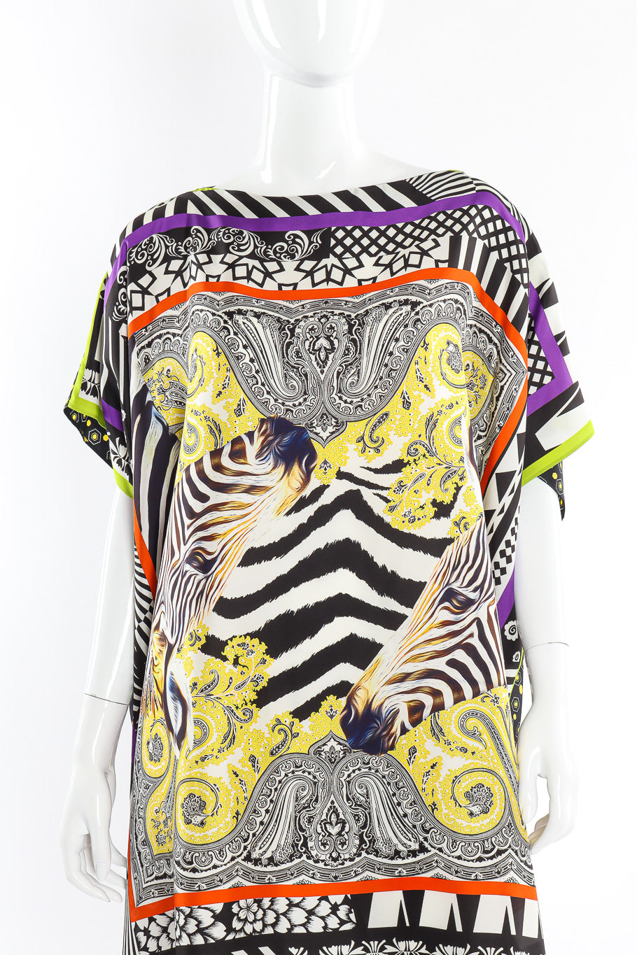 Poncho scarf top by Etro mannequin close cropped @recessla
