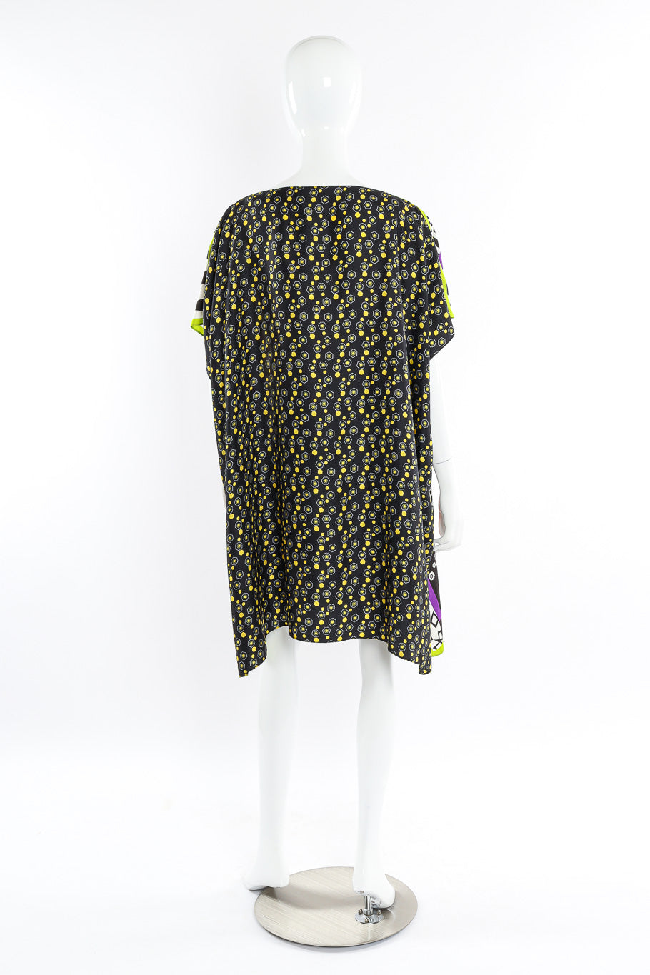 Poncho scarf top by Etro mannequin full back @recessla