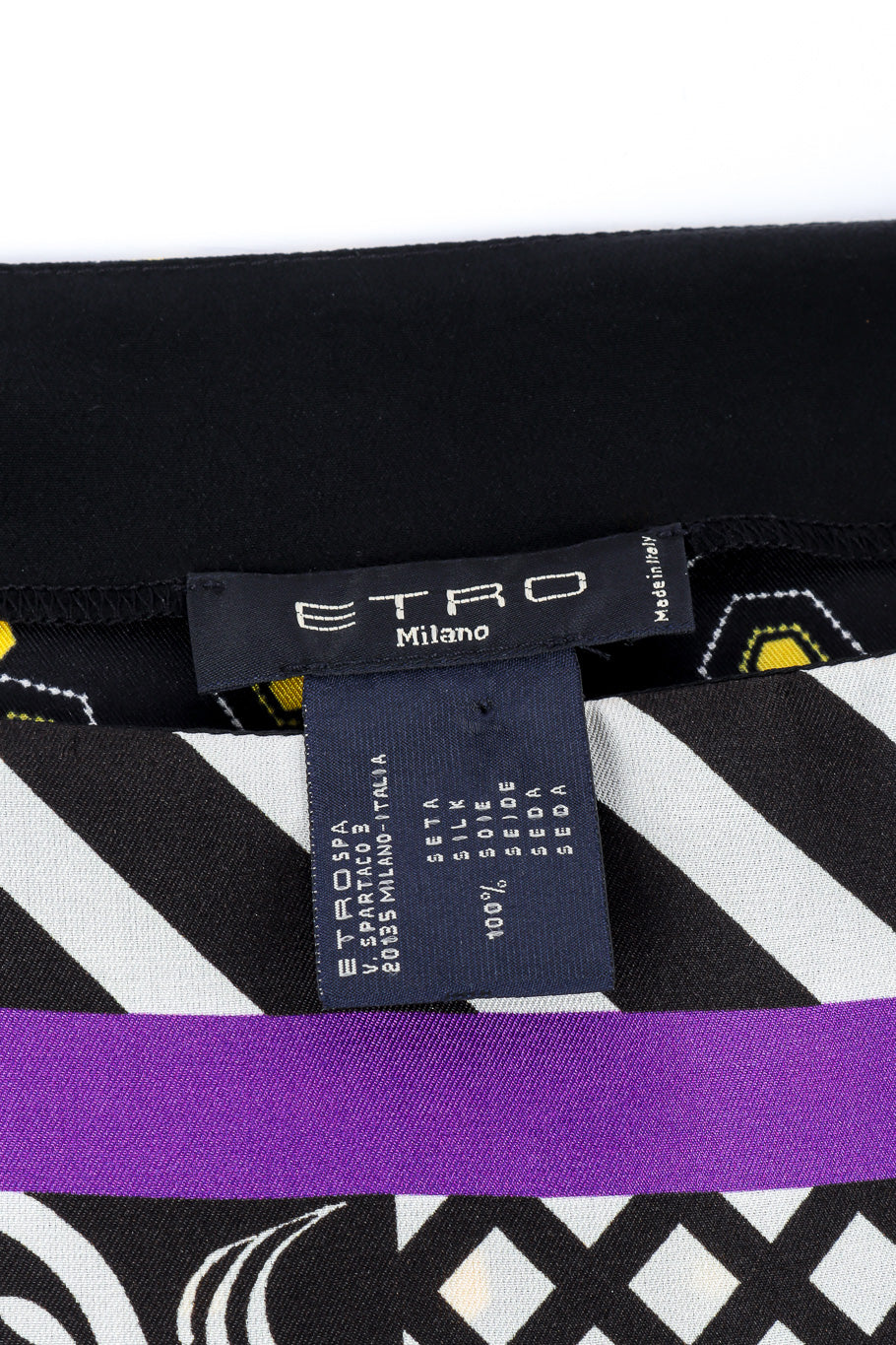 Poncho scarf top by Etro label @recessla