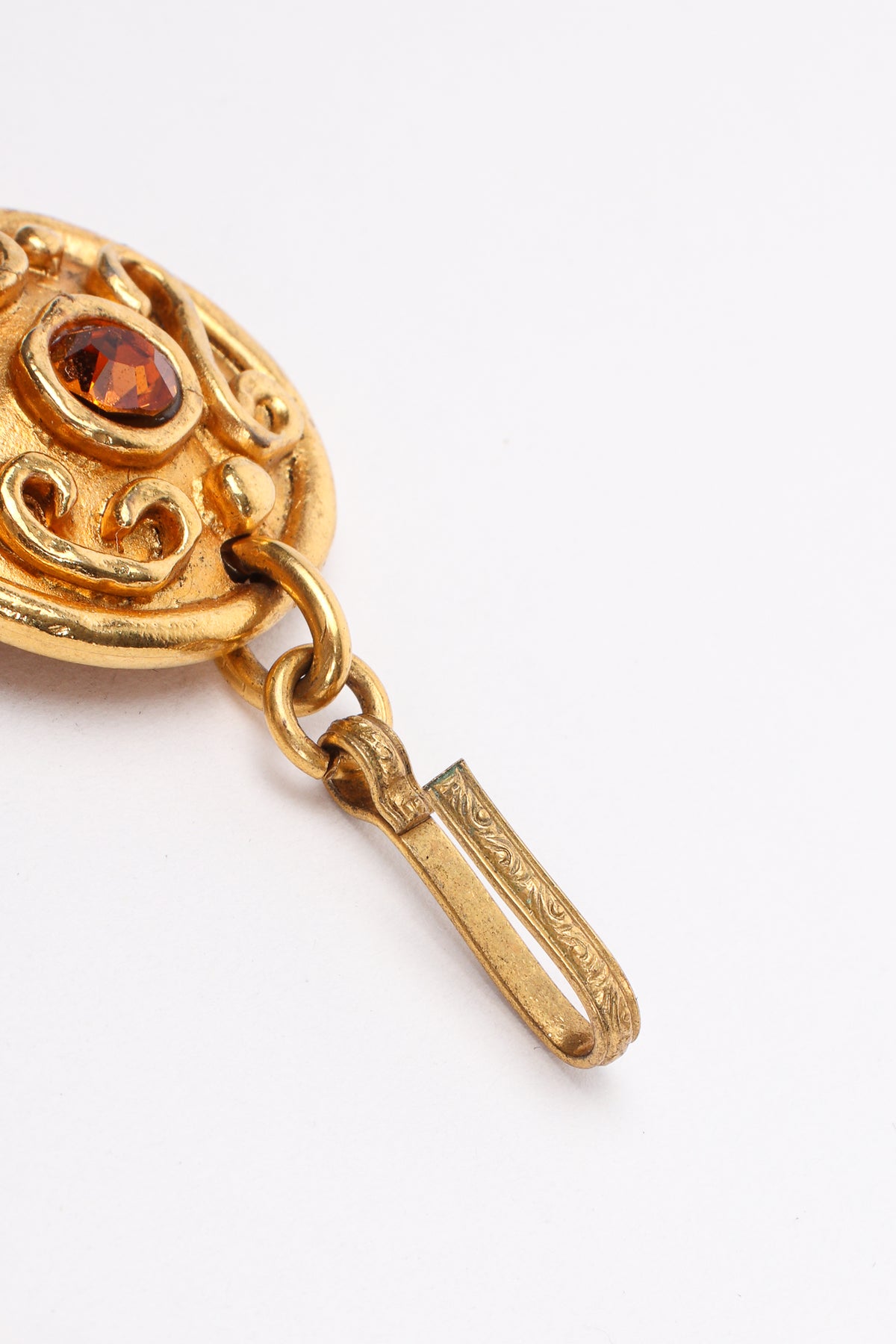 Vintage Edouard Rambaud Heart Medallion Necklace – Recess