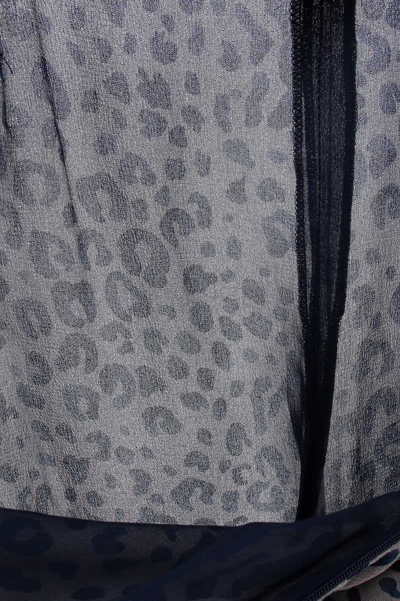 Vintage Emanuel Ungaro Mixed Animal Print Jacket & Pant Set pant opacity at Recess LA