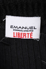 Recess Los Angeles Vintage Emanuel Ungaro Liberté Ribbed Feather Trim Cardigan Sweater