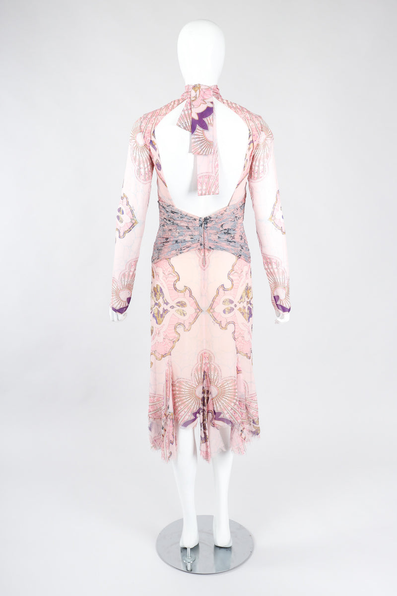 Recess Los Angeles Vintage Emilio Pucci Slashed Chiffon Cutout Dress