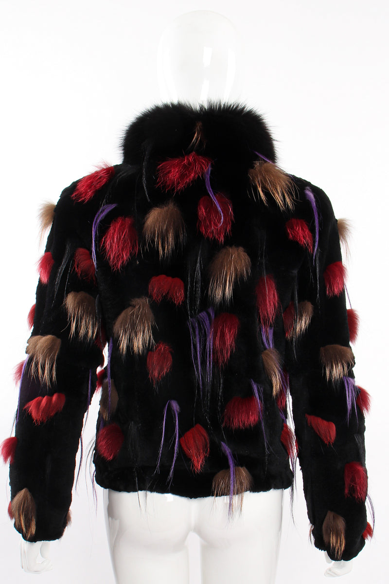 Vintage Emporio Armani Fur Pom Zip Jacket – Recess