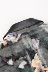 Recess Los Angeles Vintage Emporio Armani Floral Velvet Tuxedo Jacket and Pant Suit Set