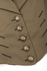 Recess Los Angeles Vintage Entre Deux Double Lapel Wool Field Jacket