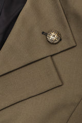Recess Los Angeles Vintage Entre Deux Double Lapel Wool Field Jacket