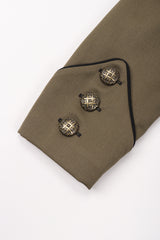 Recess Los Angeles Vintage Entre Deux Double Lapel Wool Field Jacket