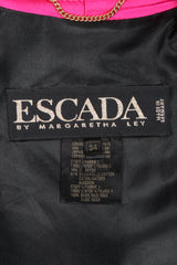 Recess Los Angeles Vintage Escada Embellished Velvet Bolero Jacket
