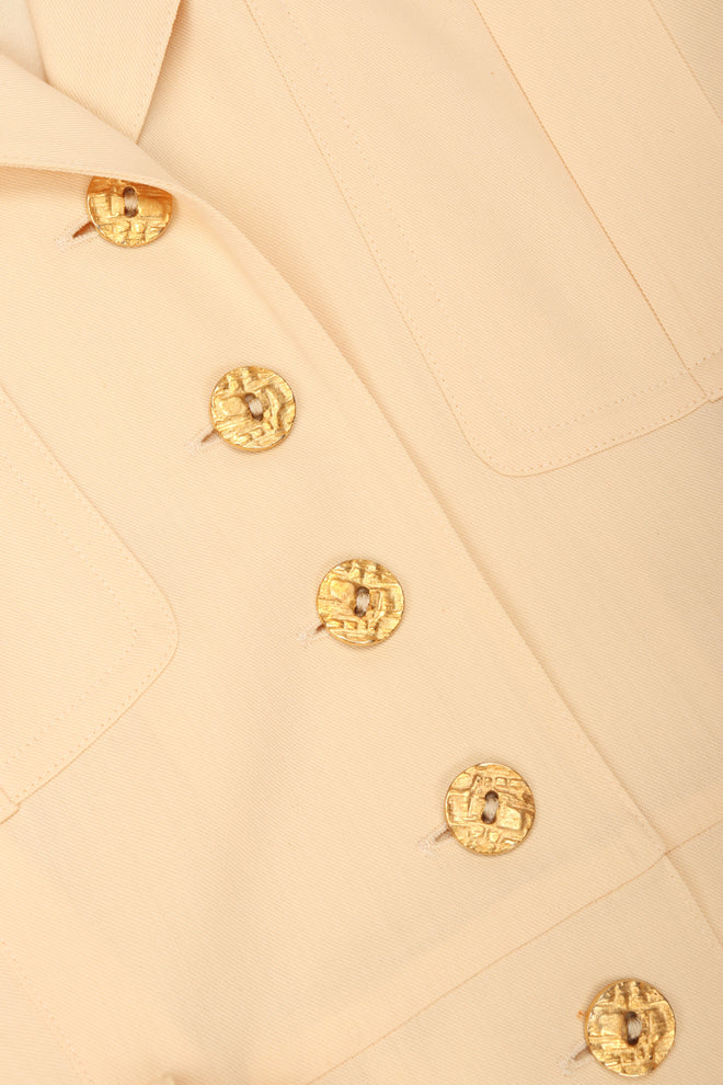 Recess Los Angeles Vintage Escada Safari Day Shirt Dress