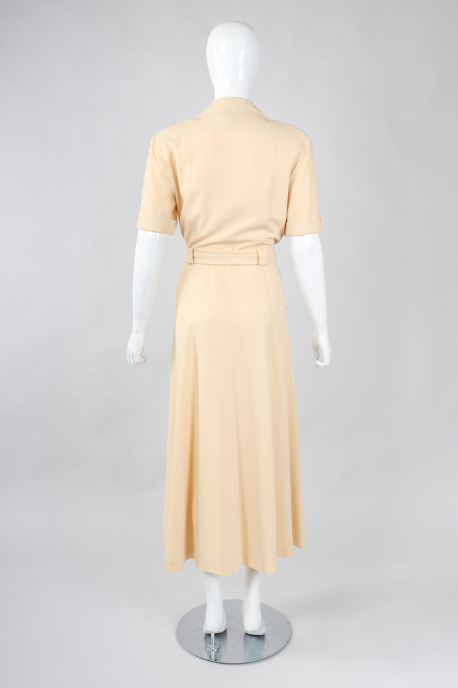 Recess Los Angeles Vintage Escada Safari Day Shirt Dress