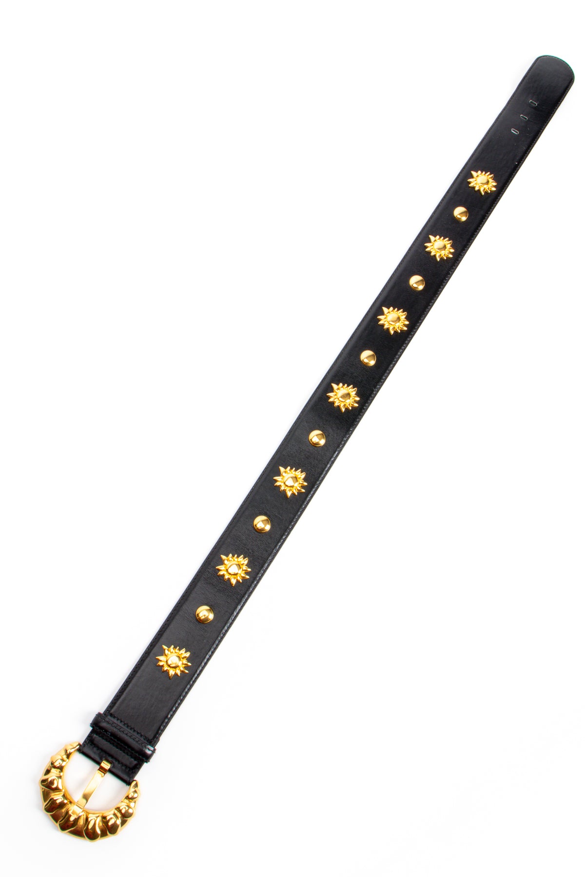 Vintage Escada Studded Sun Leather Belt – Recess