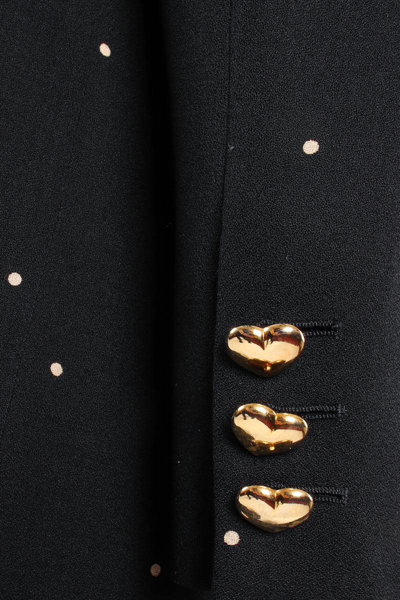 Vintage Escada Mini Dot Jacket Suit sleeve at Recess Los Angeles
