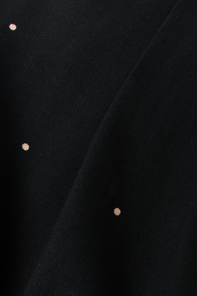 Vintage Escada Mini Dot Pant Suit fabric detail at Recess Los Angeles
