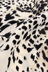 Vintage Escada Aloha Cheetah Print Shirt fabric detail at Recess Los Angeles