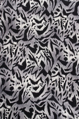 Vintage Escada Sleepy Hollow Abstract Animal Print Shirt fabric detail @ Recess LA