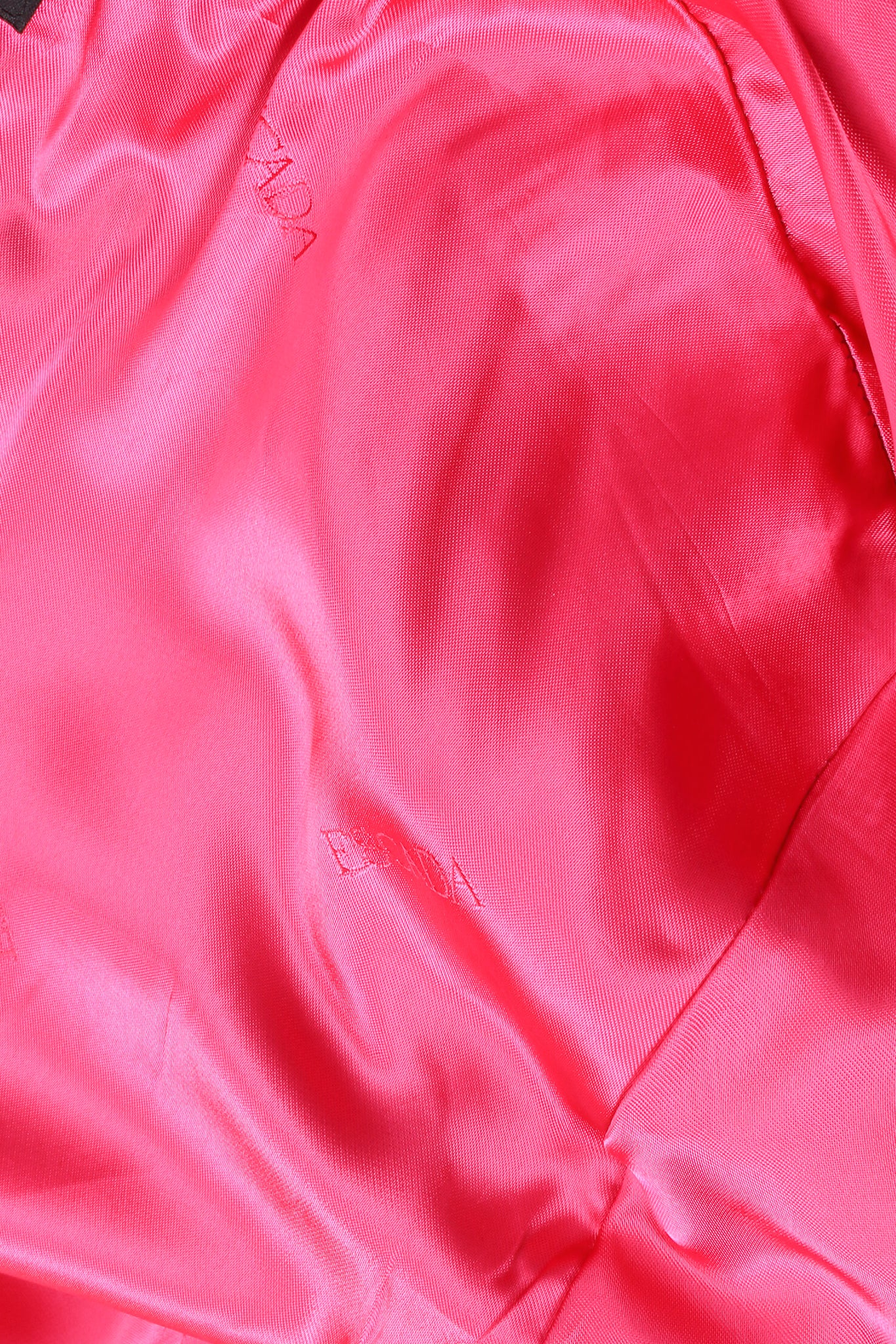 Vintage Escada Colorblock Satin Halter Ball Gown Jacket lining runs at Recess Los Angeles