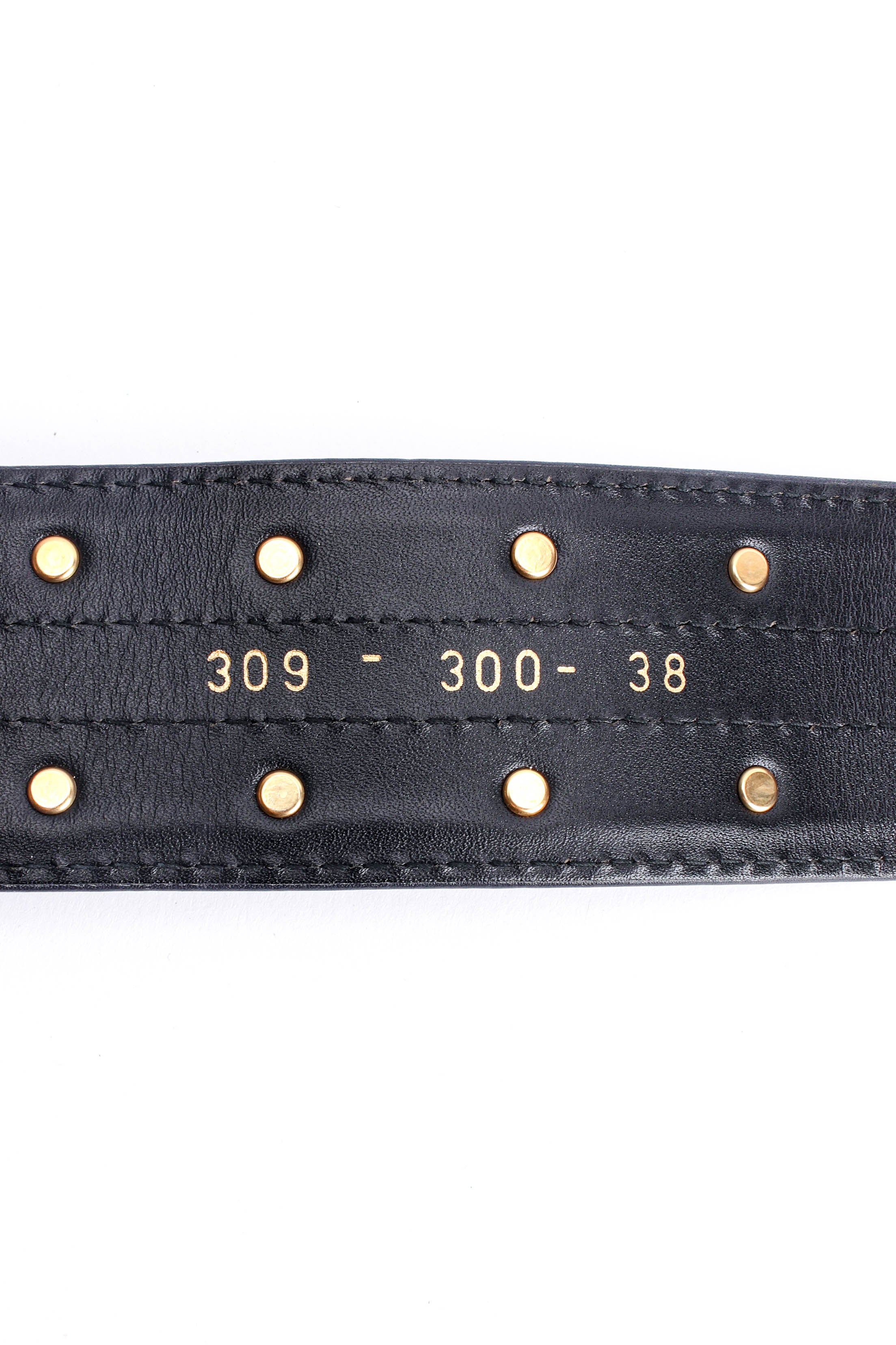Vintage Escada Boxy Star Studded Belt style number  @ Recess LA