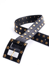 Vintage Escada Boxy Star Studded Belt belt flat lay @ Recess LA