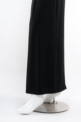 Vintage Escada Corset Waist Wide Leg Pant on Mannequin leg opening at Recess Los Angeles