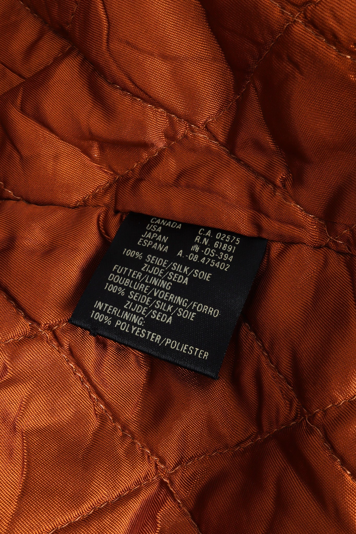 Bold dalmation and gold chain jacket by Margaretha Ley for Escada Fabric Details @recessla