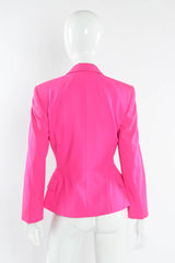 Vintage Escada 1980s Wool Blazer & Skirt Set mannequin back blazer @ Recess Los Angeles