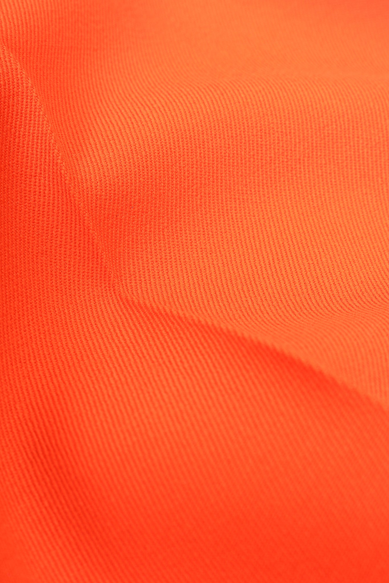 Vintage Escada Orange Double Pleated Pant fabric detail at Recess Los Angeles