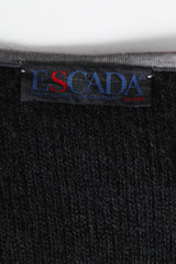 Vintage Escada Mixed Animal Print Mohair Sweater label @ Recess LA