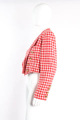 Picnic Houndstooth Crop Jacket