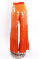 Ombré Sequin Wide Leg Pant