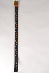 Vintage Escada Diamond Burst Buckle Belt backside at Recess Los Angeles