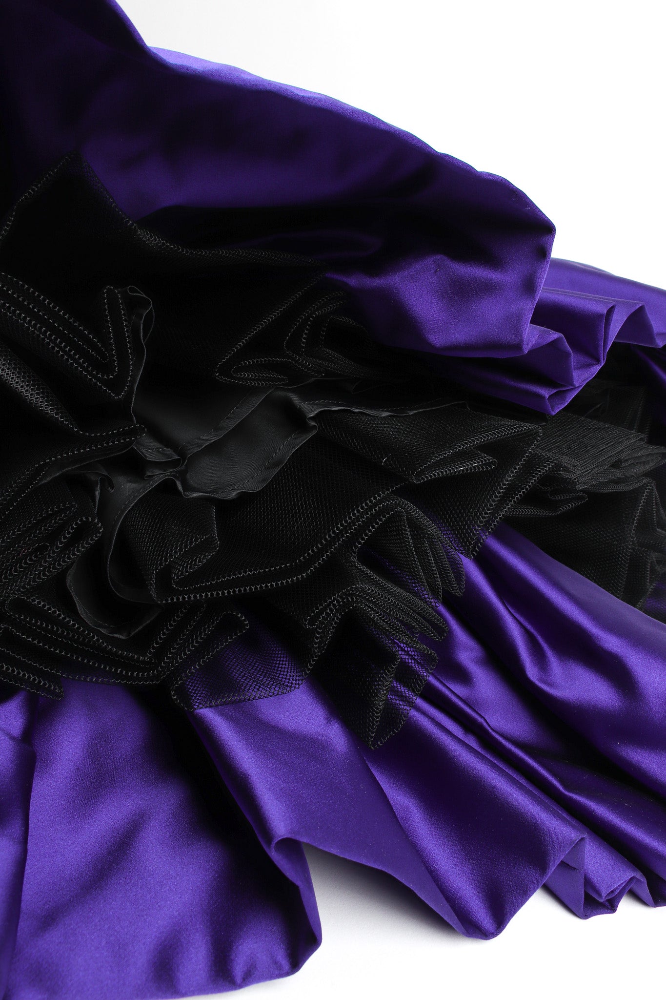 Vintage Escada Couture Velvet Bolero & Dress Set mesh tulle @ Recess LA