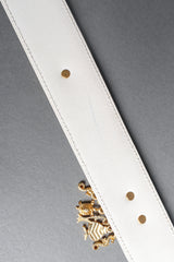 belt with seashell studs by Escada inside @recessla