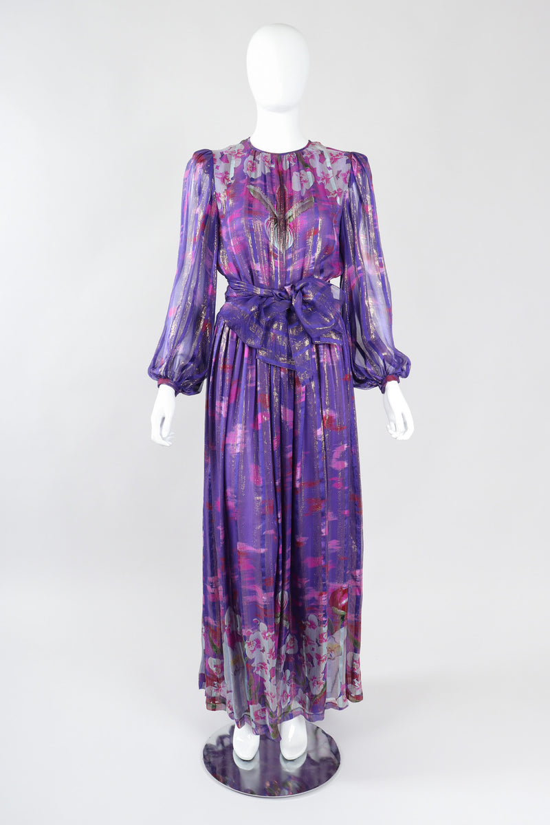 twilight purple dress Twilight Serenade Midi Dress in Purple Check, Size L