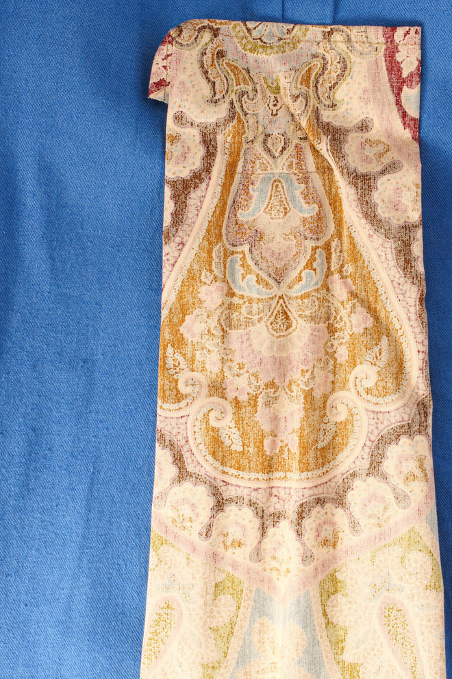 Vintage Etro Paisley Floral Trench Coat reverse uncoated @ Recess Los Angeles 