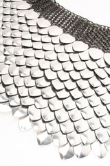 Vintage Chainmail Scale Yoke Collar Choker Necklace at Recess Los Angeles