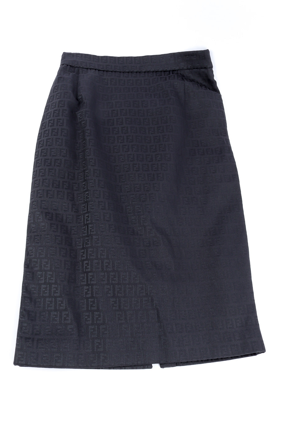 Fendi zucca monogram pencil skirt flat-lay photo @recessla