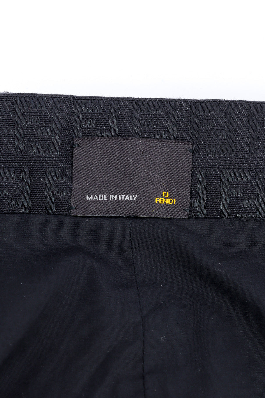 Fendi zucca monogram pencil skirt designer label @recessla