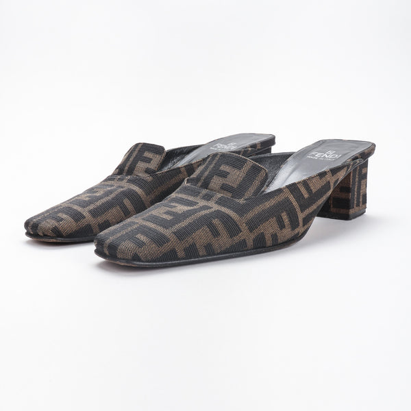 Vintage fendi mules sale
