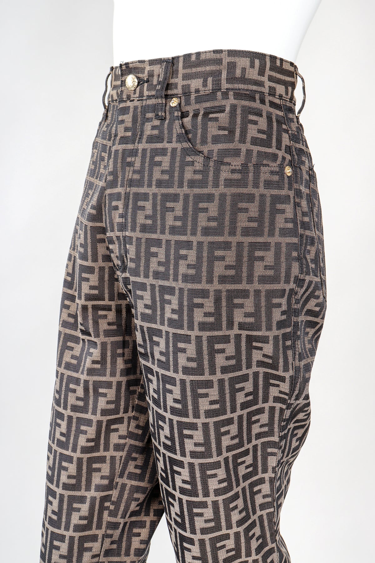 Vintage Fendi Zucca Logo Monogram Pant – Recess