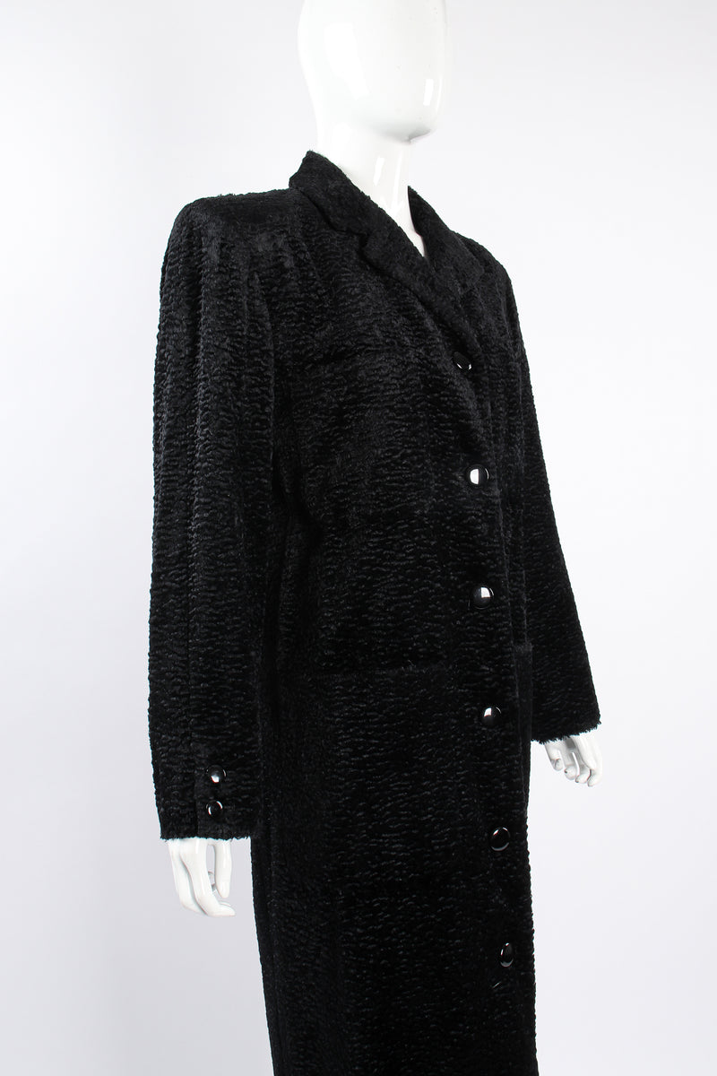 Vintage Fendi Faux Astrakhan Curly Lamb Coat – Recess