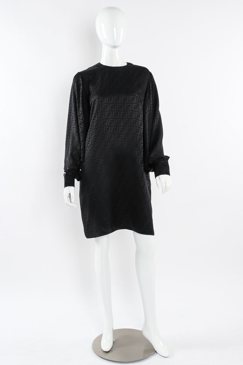 Fendi 2022 S/S Monogram Silk Dress & Scarf Set – Recess
